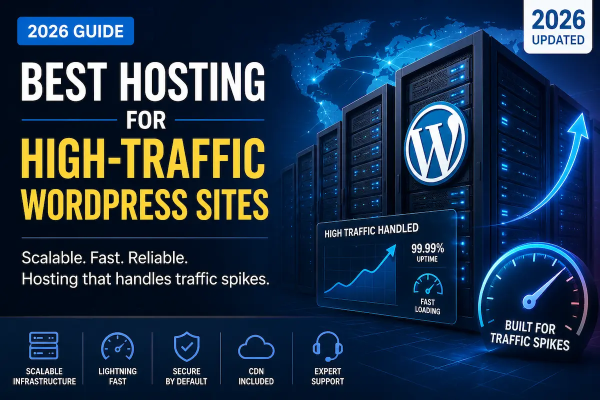 Cloud Hosting for WordPress High Traffic Websites: Best Options for 2026